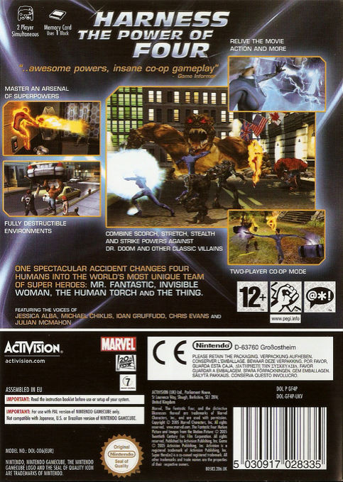 Fantastic Four — box-2D-back (EU)