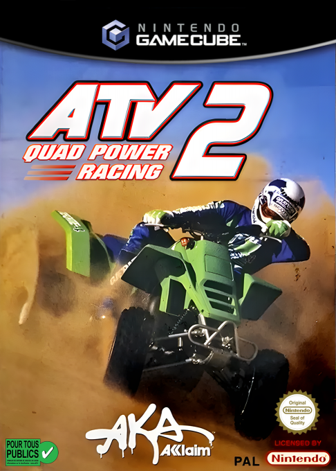 ATV - Quad Power Racing 2 — box-2D (FR)