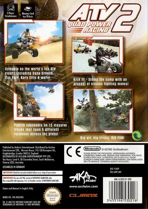 ATV - Quad Power Racing 2 — box-2D-back (EU)