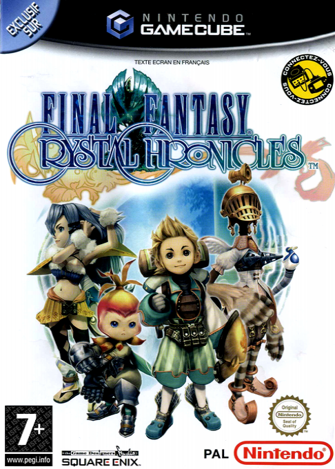 Final Fantasy Crystal Chronicles — box-2D (FR)