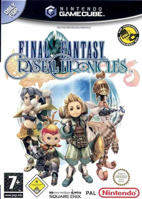 Final Fantasy Crystal Chronicles — box-2D (DE)