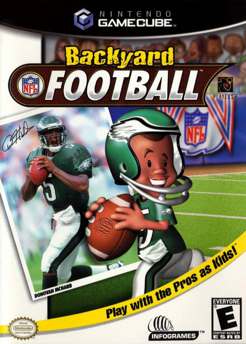 Backyard Football box art