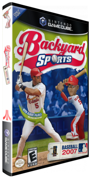 Backyard Sports - Baseball 2007 — box-3D (US)