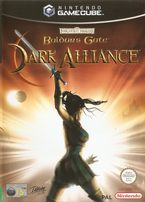 Baldur's Gate - Dark Alliance — box-2D (EU)