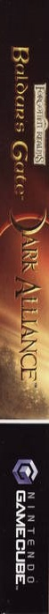 Baldur's Gate - Dark Alliance — box-2D-side (US)