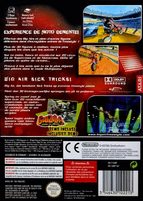 Big Air Freestyle — box-2D-back (FR)