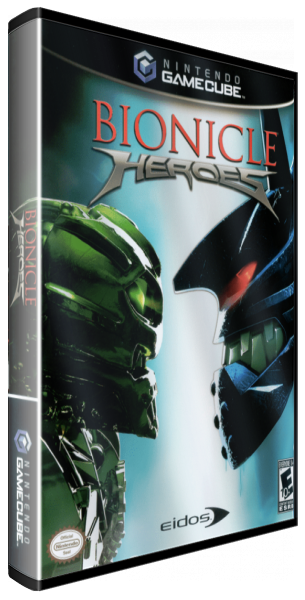Bionicle Heroes — box-3D (US)