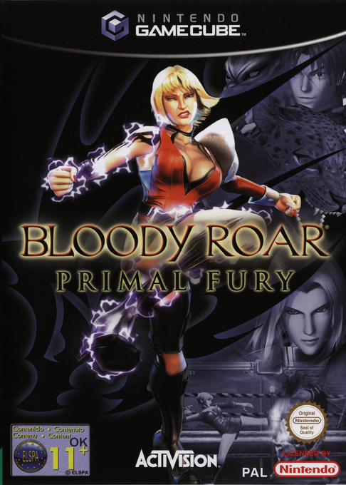 Bloody Roar - Primal Fury — box-2D (EU)
