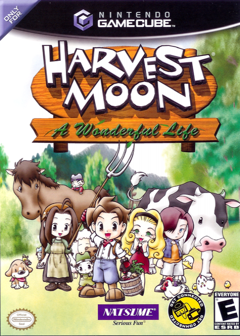 Harvest Moon - A Wonderful Life box art