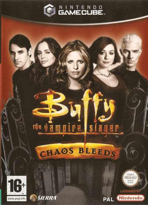 Buffy The Vampire Slayer - Chaos Bleeds — box-2D (EU)