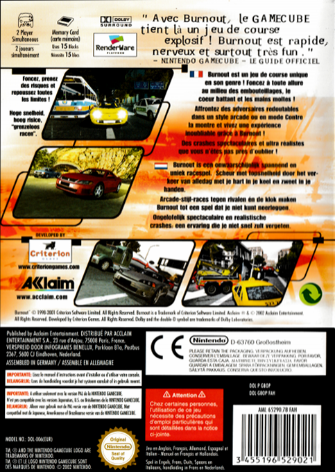 Burnout — box-2D-back (FR)