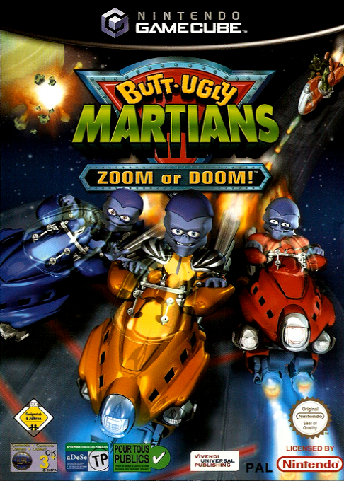 Butt-ugly Martians - Zoom Or Doom! box art