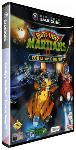 Butt-ugly Martians - Zoom Or Doom! — box-3D (EU)