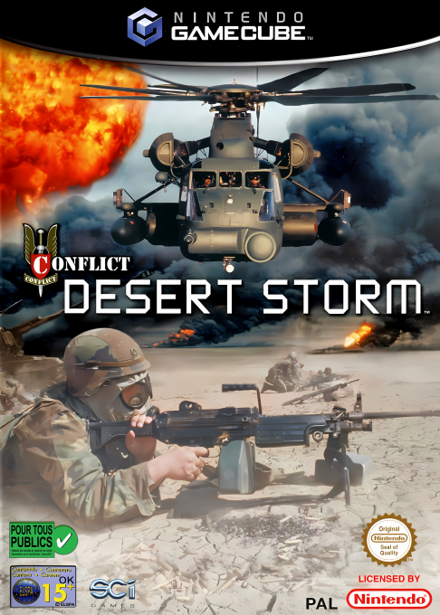 Conflict - Desert Storm — box-2D (FR)