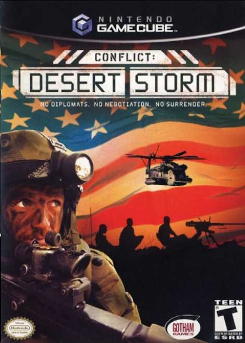 Conflict - Desert Storm box art
