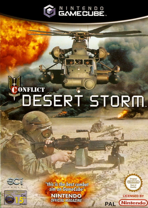 Conflict - Desert Storm — box-2D (EU)