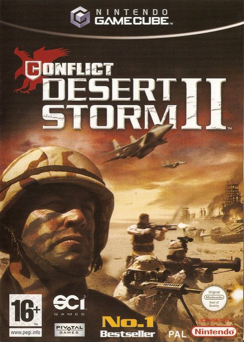 Conflict - Desert Storm 2 — box-2D (EU)