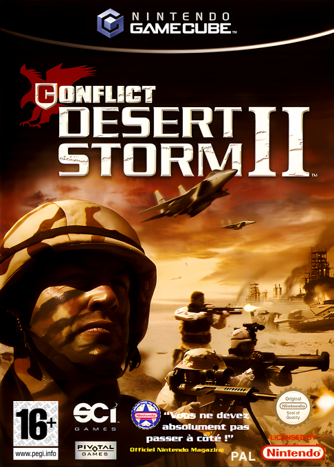 Conflict - Desert Storm 2 — box-2D (FR)