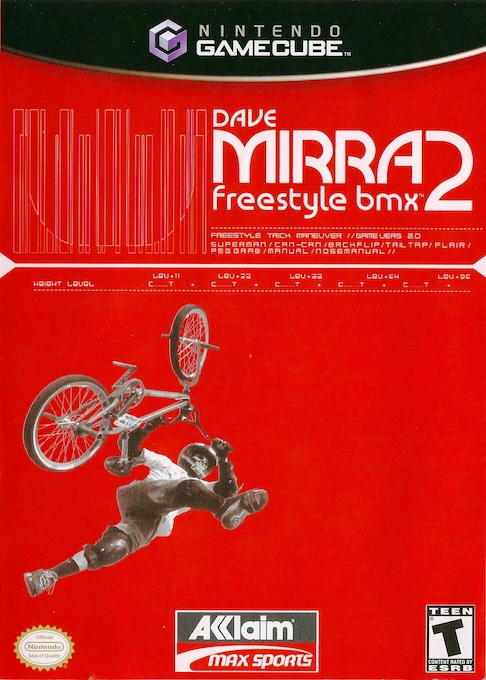 Dave Mirra Freestyle BMX 2 box art