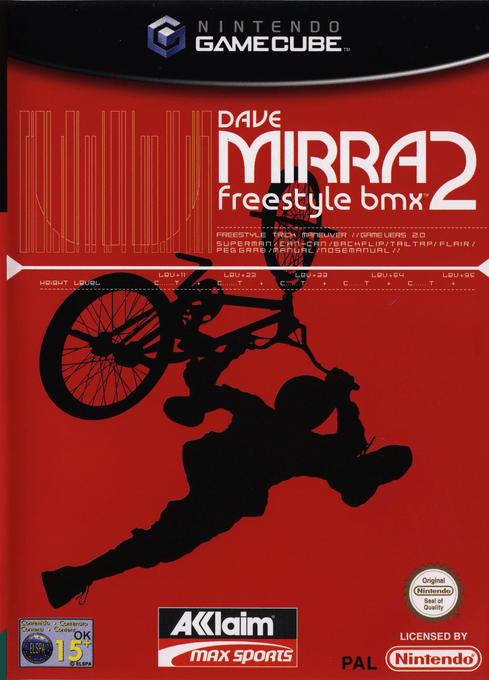 Dave Mirra Freestyle BMX 2 — box-2D (EU)