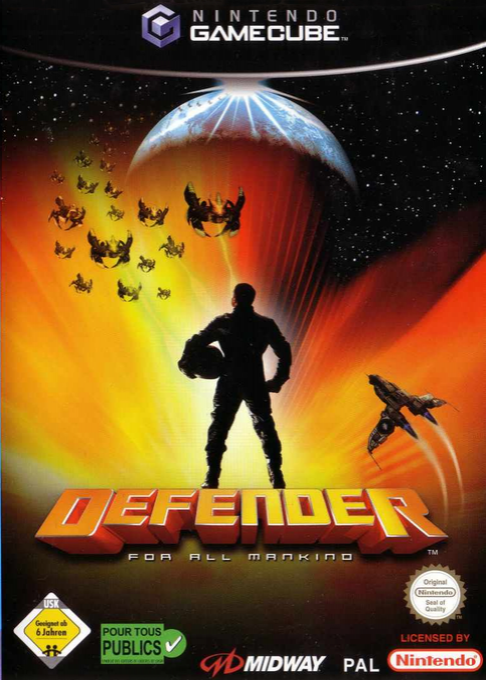 Defender - For All Mankind — box-2D (FR)