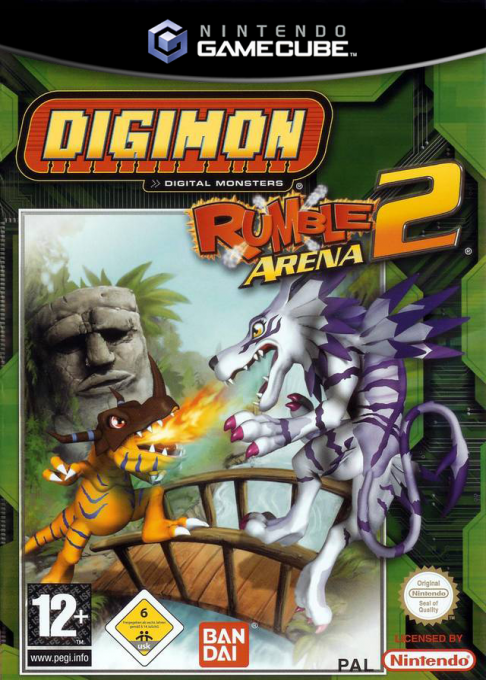 Digimon - Rumble Arena 2 — box-2D (EU)