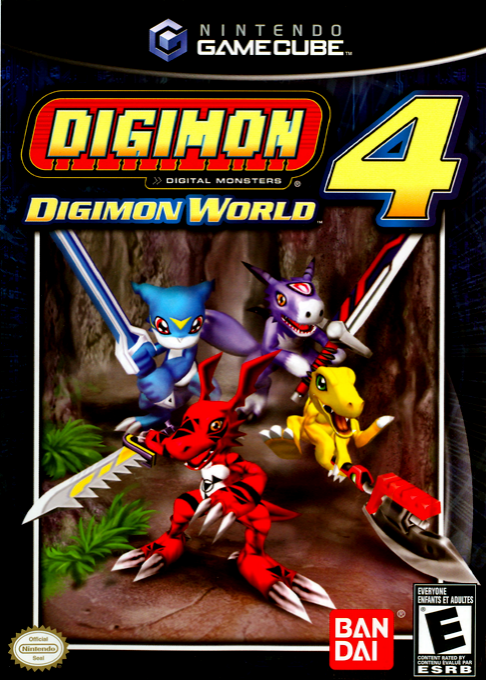 Digimon World 4 box art