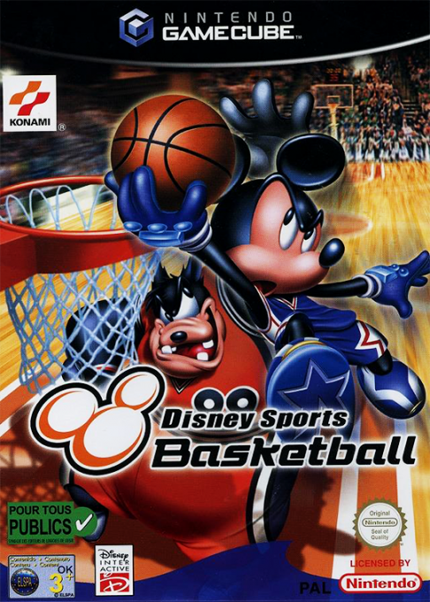 Disney Sports - Basketball — box-2D (FR)