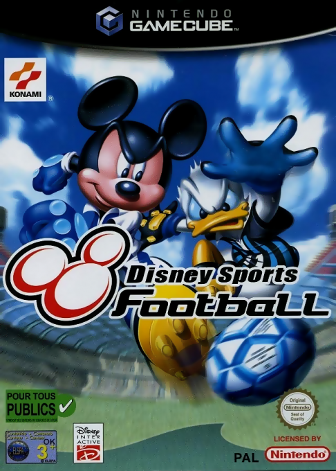 Disney Sports - Football — box-2D (EU)