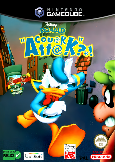 Disney's Donald Duck - Quack Attack — box-2D (FR)