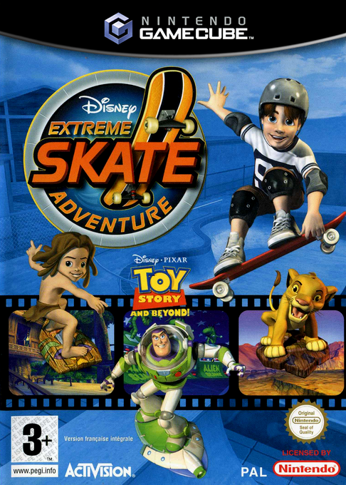 Disney's Extreme Skate Adventure — box-2D (FR)