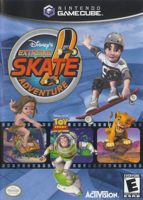 Disney's Extreme Skate Adventure box art