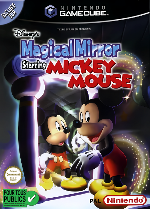 Disney's Magical Mirror Starring Mickey Mouse — box-2D (FR)