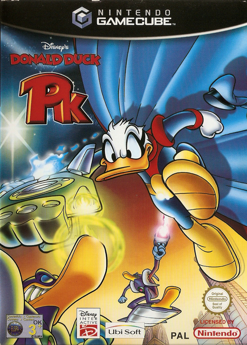 Disney's Donald Duck - PK — box-2D (EU)