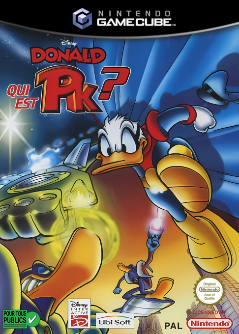 Disney's Donald Duck - PK — box-2D (FR)