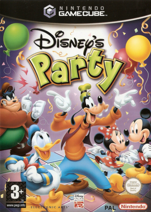 Disney's Party — box-2D (EU)