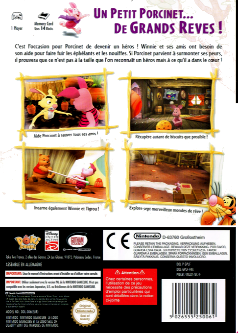 Piglet's Big Game — box-2D-back (FR)