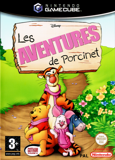 Piglet's Big Game — box-2D (FR)