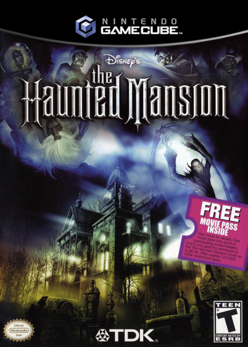 Haunted Mansion ,the box art