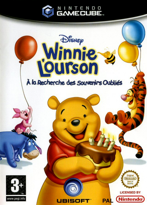 Winnie The Pooh's Rumbly Tumbly Adventure — box-2D (FR)