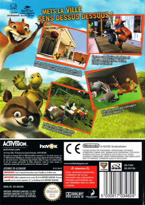 DreamWorks Nos Voisins, les Hommes — box-2D-back (FR)