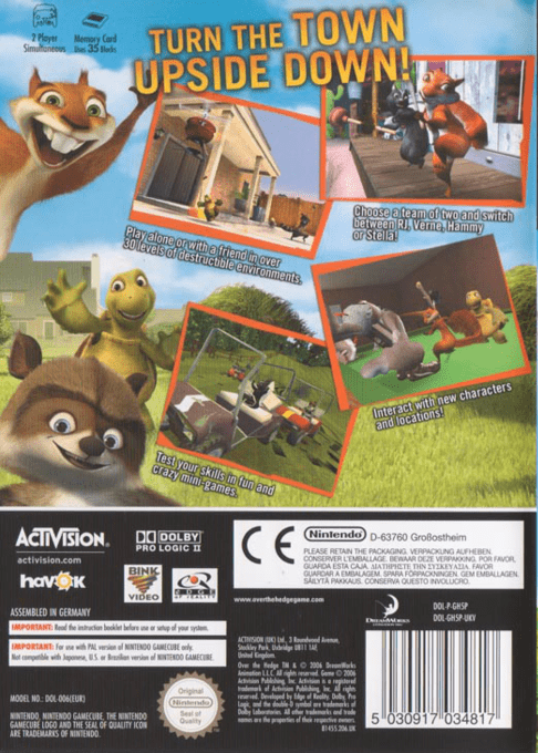 DreamWorks Nos Voisins, les Hommes — box-2D-back (EU)