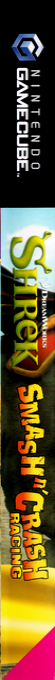Shrek Smash n' Crash Racing — box-2D-side (FR)
