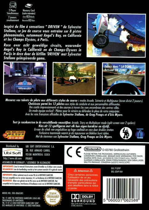 Driven — box-2D-back (FR)