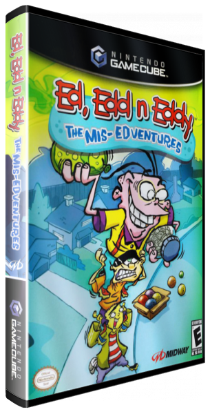 Ed, Edd n Eddy - The Mis-Edventures — box-3D (US)