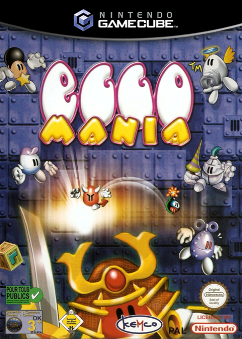 Eggo Mania — box-2D (EU)