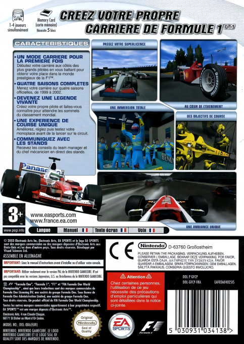 F1 Career Challenge — box-2D-back (FR)