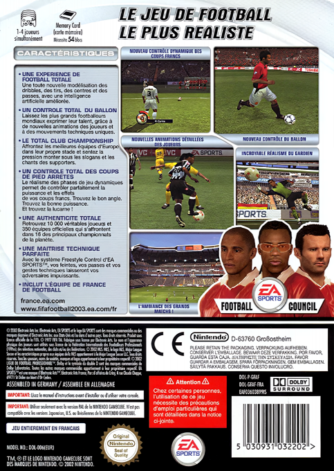 Fifa Football 2003 — box-2D-back (FR)
