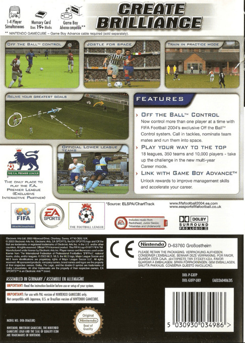 Fifa Football 2004 — box-2D-back (EU)