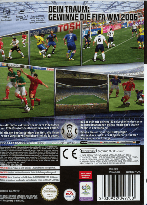 2006 Fifa World Cup — box-2D-back (DE)